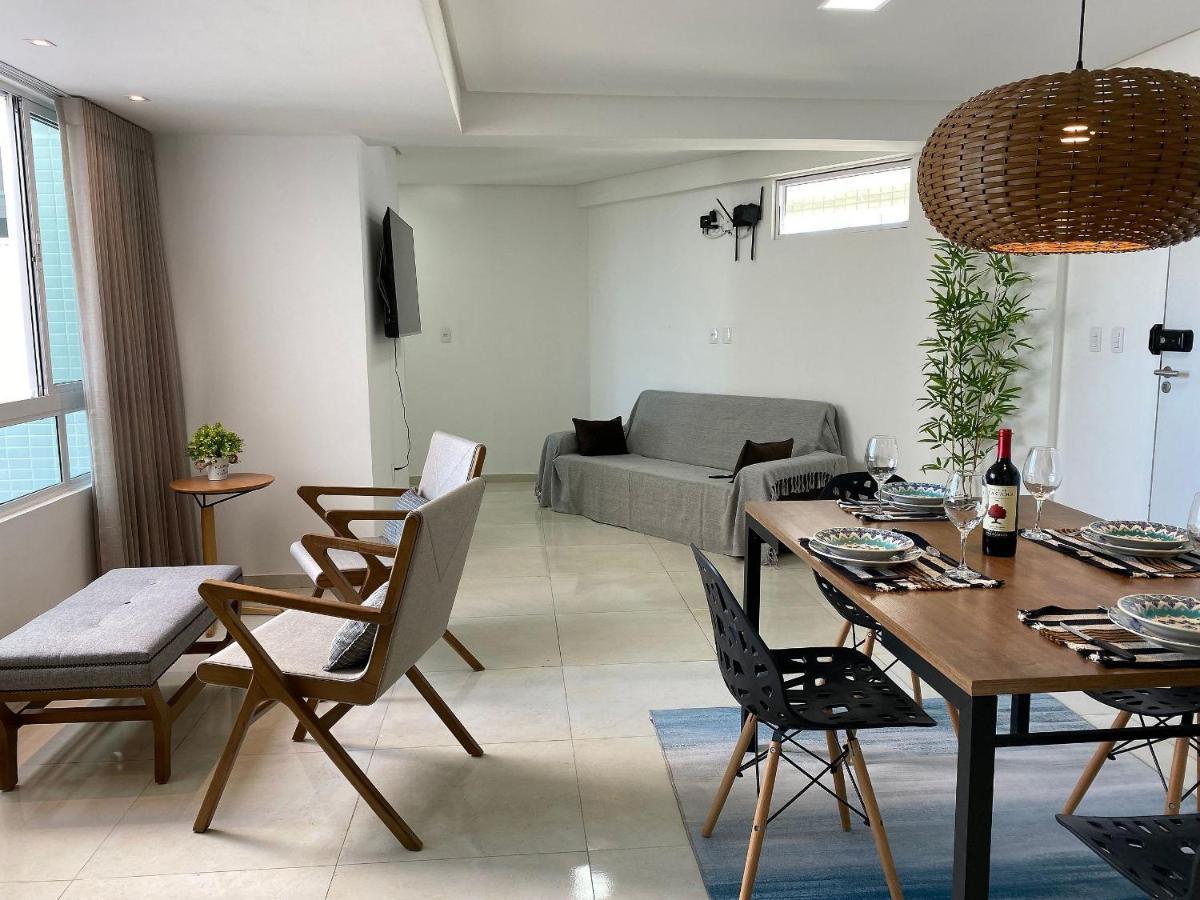 Bela Hospedagem - Pe Na Areia No Bessa, Wifi C/Vista Piscina E Mar โจเอาเปสโซอา ภายนอก รูปภาพ